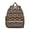 Camel-57, variant on Rustic Folk Style Student Backpack – Pastoral Ink Sketch with Vintage Abstraction and Tribal Ethnic Floral Aesthetic for School