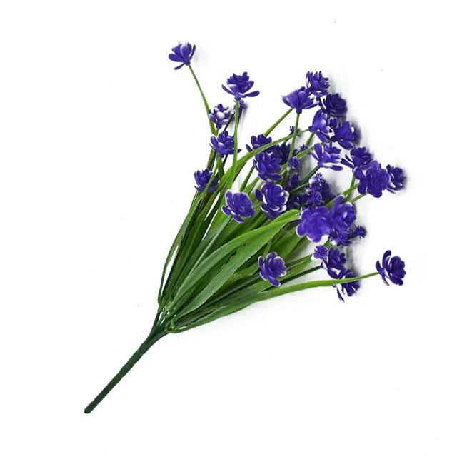 Artificial Plastic Flower Leaves 7 Branches plastic small Lifelike Floral Bonsai Home Decoration Photo Props
