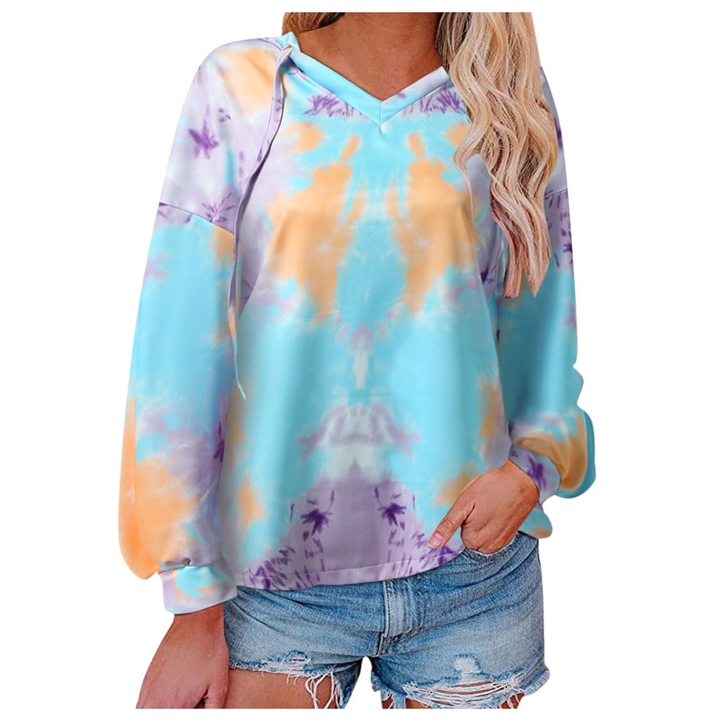 tie dye hoodie oversized
