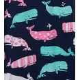 thumbnail image 6 of Little Blue House Women's Jersey Pajama Pants, Nautical Whales, Large, 6 of 9