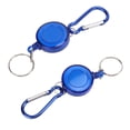 thumbnail image 2 of Porte-clés Cambrioleur Télescopique, Multifonction Durable 3PCS Rétractable Boucle de Porte-Clés Léger Compact pour l'Extérieur Bleu, Vert, Violet, 2 of 8