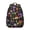 Black, variant on Large Capacity Hawaii Tropical Wind Palm Leaves Backpack: Durable Lightweight Laptop Daypack for Students, Perfect Gift for High School, College Campus Commute