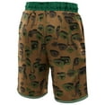 thumbnail image 3 of Unisex NBA & KidSuper Studios by Fanatics Brown Boston Celtics Hometown Shorts, 3 of 4