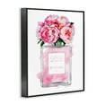 thumbnail image 2 of The Stupell Home Decor Collection Perfume Bottle with Peony Flowers Framed Giclee Wall Art, 2 of 5