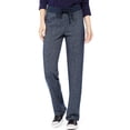 thumbnail image 1 of Hanes Womens French Terry Pant, M, Navy Heather, 1 of 3