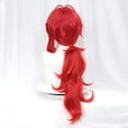 thumbnail image 2 of Max Beauty Anime Pink and Green Wig for Mitsuri Cosplay Braided Hair Wig with Pigtails Halloween Party + Cap, 2 of 7