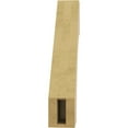 thumbnail image 4 of Ekena Millwork 3"W x 12"D x 16"H Westlake Rough Cedar Woodgrain TimberThane Knee Brace, Primed, 4 of 6