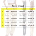 thumbnail image 3 of Bzhegqhd Women's Fashion Solid Color office Casual Button Zipper Elastic Waist Pocket Straight Pants, 3 of 8
