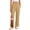 Khaki, variant on Womens Tear Away Pants Side Split Easy Full Open Post Surgery Breakaway Lounge Casual Loose Fit Recovery Hip Knee Ankle Magic Tape Long Pants with Pockets Blue L
