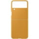 thumbnail image 4 of Funda de piel para Samsung Galaxy Z Flip 3, color mostaza, 4 of 5