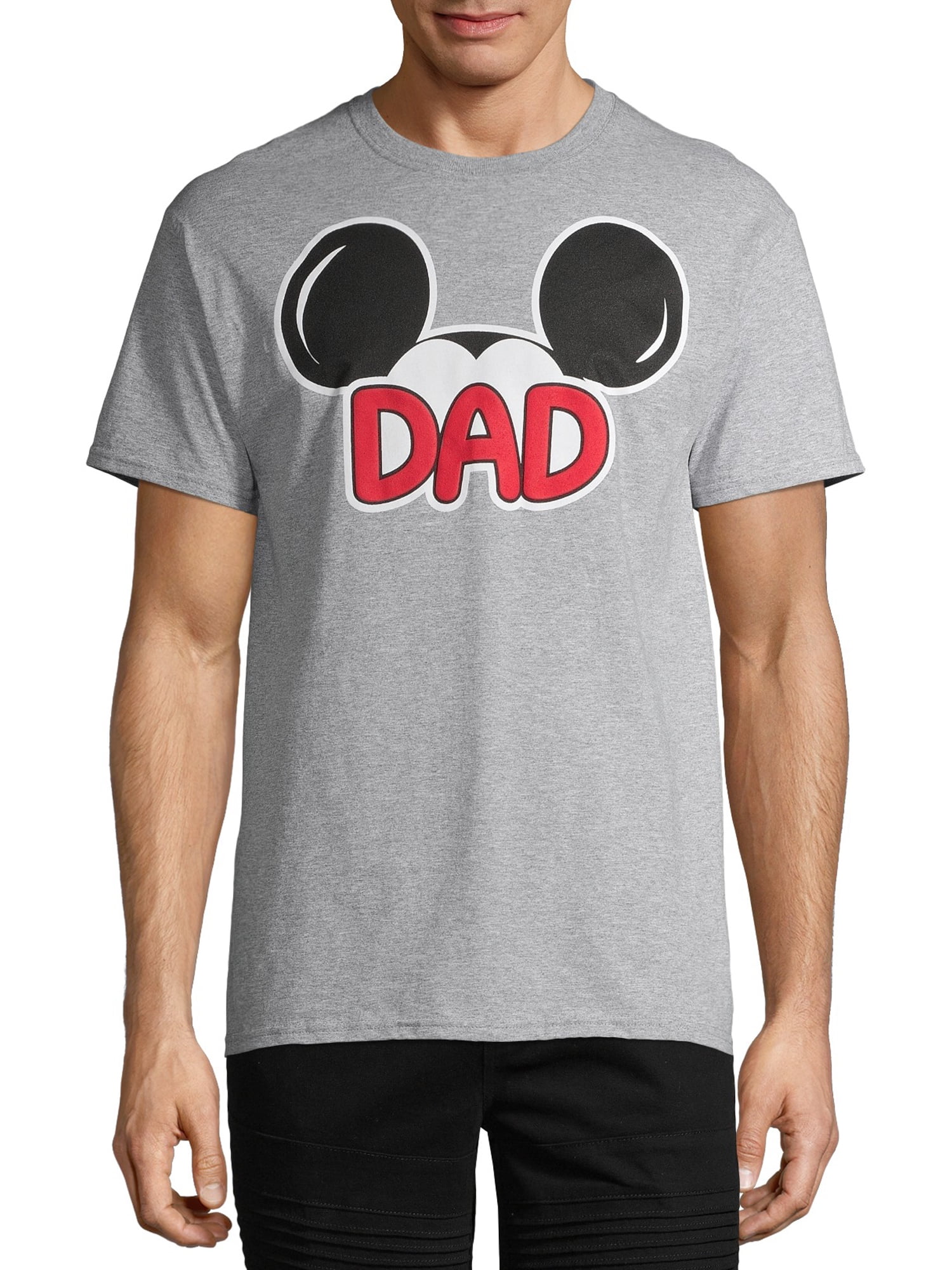 Disney Men's Dad Mickey Ears T-Shirt 