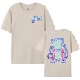 thumbnail image 1 of Jinx T-shirt Imprimé Singe Arcane, Manches Courtes, Coton, Décontracté, Graphique, Grunge, 1 of 5