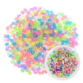 thumbnail image 1 of Uxcell 850-Pack Rocas Brillantes en la Oscuridad, 0.51" Decoraciones de Jardín de Resina Luminosa en Forma de Rombo [Multicolor], 1 of 6