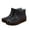Black, variant on Women's Versatile Slip On Round Toe Waterproof Comfortable Short Rain Boots