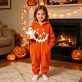 thumbnail image 5 of Grblisyd Boys Girls Jumpsuit Halloween Sleepwear Flannel Onesie Hooded Holiday Cozy Loungewear, 5 of 6