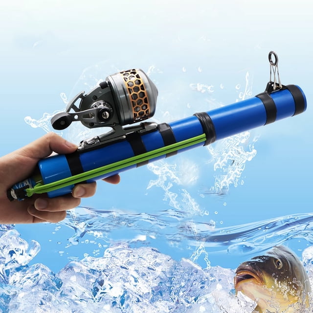 Piaoyu Caña de Pescar, Herramienta Portátil para Pesca con Cebo y Catapulta.