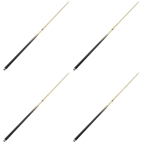 4pcs Pool Sticks 57 Inch Wooden Billiard Cue Hard Wood Pool Cues for Begginer Starters