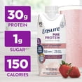 thumbnail image 4 of Ensure Max Protein Shake, 30g Protein, Creamy Strawberry, 11 fl oz, 4 Pack, 4 of 17