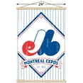 thumbnail image 3 of MLB Montreal Expos - Retro Logo 19 Wall Poster with Magnetic Frame, 22.375" x 34", 3 of 3