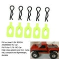 thumbnail image 3 of 10Pcs Clips de Corps Robustes et Durables RC pour Voiture Axiale 1/24 SCX24 AXI206000 RC, Fer et Matière Plastique Avancés, et Conception de Poignée Unique, 3 of 8