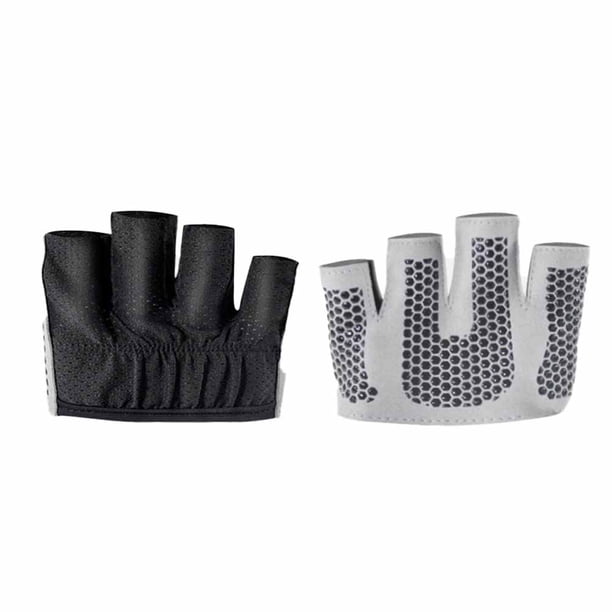 Guantes de fitness para ejercicios, guantes de agarre para entrenamiento, protección para entrenamiento cruzado de potencia, levantamiento de pesas y yoga.