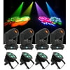 (4) Chauvet DJ Intimidator Spot 375Z IRC Moving Heads+(4) RGB Par Wash Lights