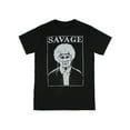 thumbnail image 5 of The Golden Girls Sophia Is Savage Distressed Graphic Men's Black T-Shirt, 5 of 6