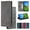 Grey, variant on Feishell Compatible with Samsung Galaxy S25 Edge Wallet Case, Business Classic PU Leather Flip Folio Case with Card Holders RFID Blocking Kickstand [Shockproof TPU Inner Shell] Phone Cover,Purple