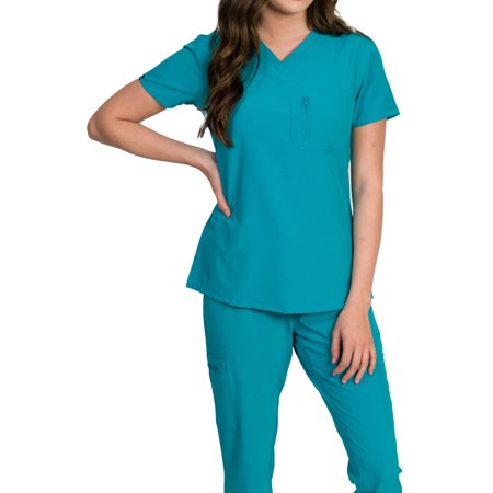 

Medgear Fusion-Newport Women s 2-Pocket Chest Top