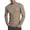 Coffee Ash, variant on Turtleneck Ribbed Long Sleeve Shirts for Mens Undershirts Knit Thermal Basic Tops