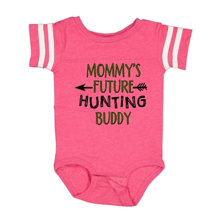 

Inktastic Mommys Future Hunting Buddy Boys or Girls Baby Bodysuit
