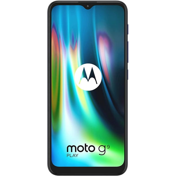 Motorola Moto G9 Play (4GB + 64GB ) Tout Nouveau Smartphone Déverrouillé Version Internationale Bleu Saphir (Azul Elctrico) XT2083-1