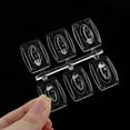 thumbnail image 4 of 1x Wall Removable Hooks Strong Seemless Racks Cables Clamps 2024, 4 of 8