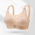 thumbnail image 4 of The New Large Size Thin Of Anti Wandering Gathered Comfortable Underwear Bra Without Ring Spring And Summer Ladies, 4 of 9