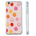 thumbnail image 1 of Cute Smile Faces Collage Case for iPhone SE/8/7,Aesthetic Art Design Pattern Soft TPU Bumper Case Cover, 1 of 5