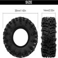 thumbnail image 2 of RIONIMA 36 * 14mm 0.7" Swamp Claw Tires for 1/30 Axial SCX30 (T7019), 2 of 8