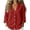 Red, variant on Oksale Womens V Neck Cardigan Button Front Corduroy Jacket Dressy Casual Long Sleeve Sweater Cardigans Fall Winter Clothes White M