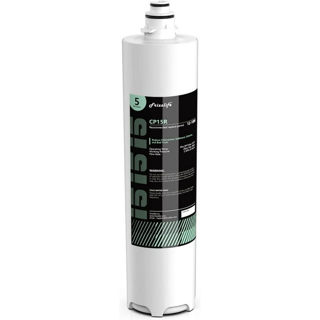 CP15R-HF Replacement Housing Kit With CP15R Filter Cartridge Inside - the 2nd Stage For TW15 Under Sink Water Filter Systems