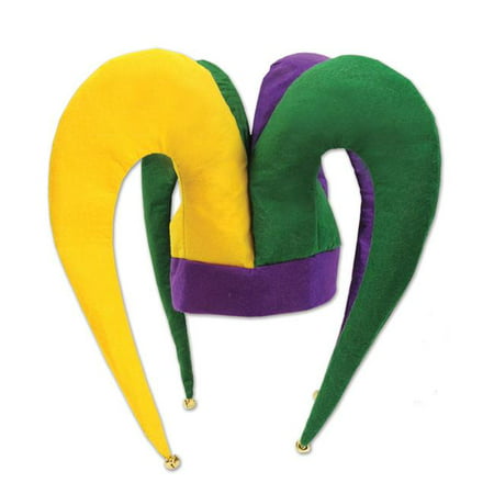Felt Jester Hat, Assorted - Pack of 6