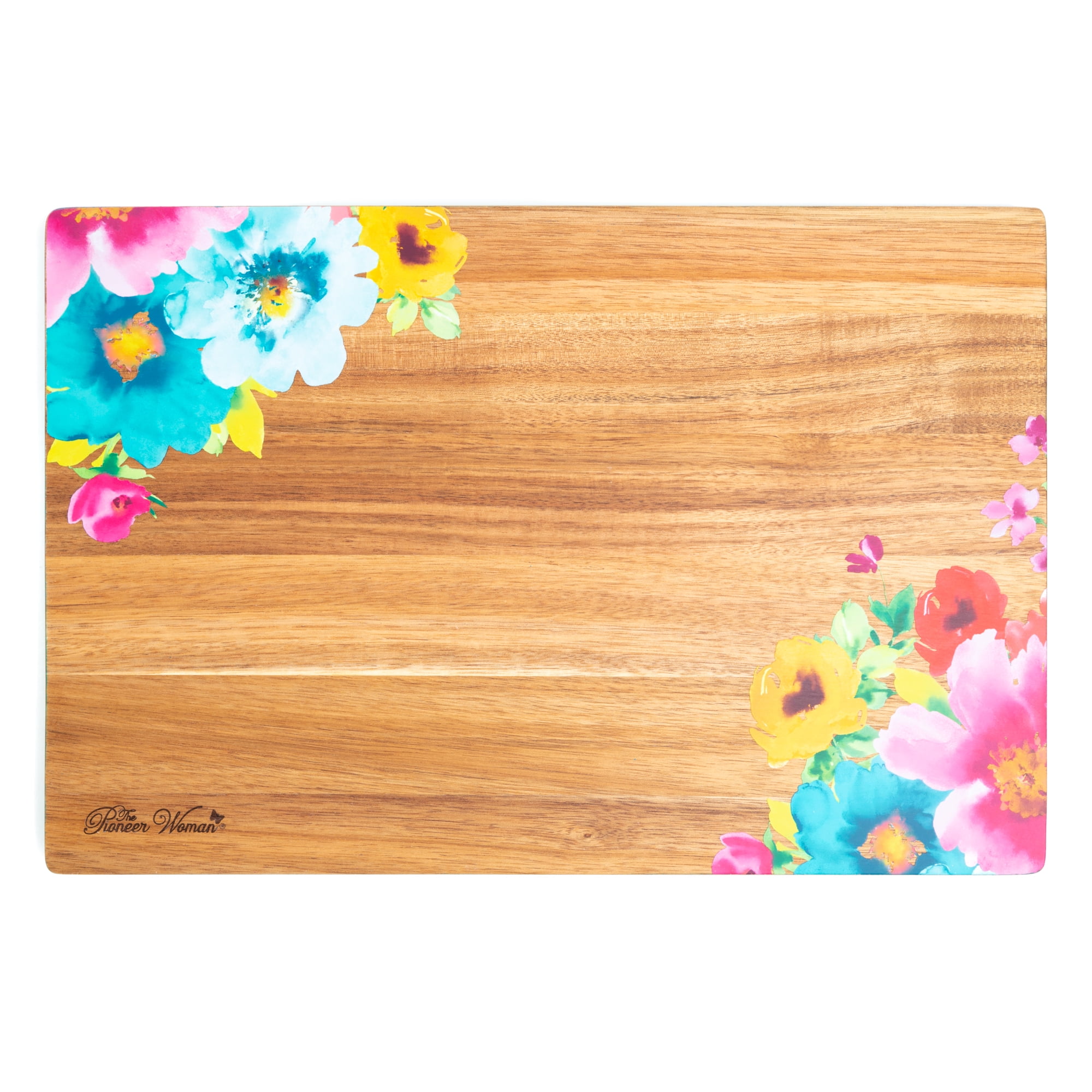 The Pioneer Woman Carve and Serve Wood Board Set 