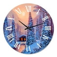 thumbnail image 2 of Designart 1 in Quartz Wall Clock, 2 of 5