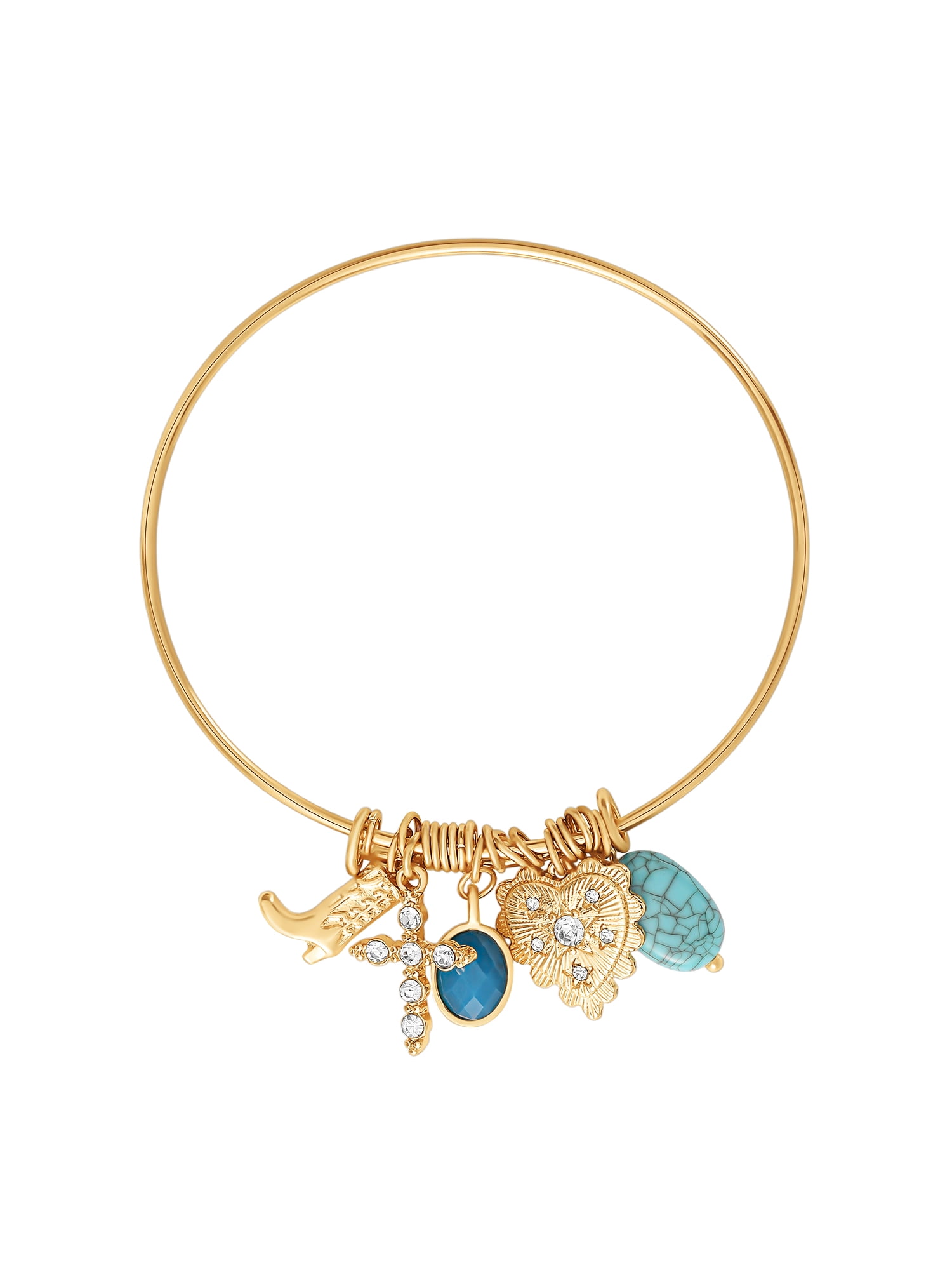 Jessica Simpson Women's Western Charm Bracelet