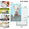 thumbnail image 2 of GZHJMY 2PCS Lovely Pig Cotton Towel Set,Quick Drying Face Towel,Soft and Breathable Bath Towel Hand Towels for Bathroom, Gym, Beach Washcloths, 2 of 7
