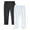 #06(White + Black), variant on BULLPIANO 1-11T Toddler Girls Leggings Footless Yoga Athletic Pants Soft Stretch Green Leggings Ankle Length Stretch Trousers Tights