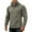 Green, variant on Men's Quarter Zip Pullover Long Sleeve Sweatshirt Warm Winter Sweater Casual Golf Shirts Grey M