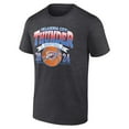 thumbnail image 2 of Men's  Charcoal Oklahoma City Thunder Fast Break Finisher T-Shirt, 2 of 3