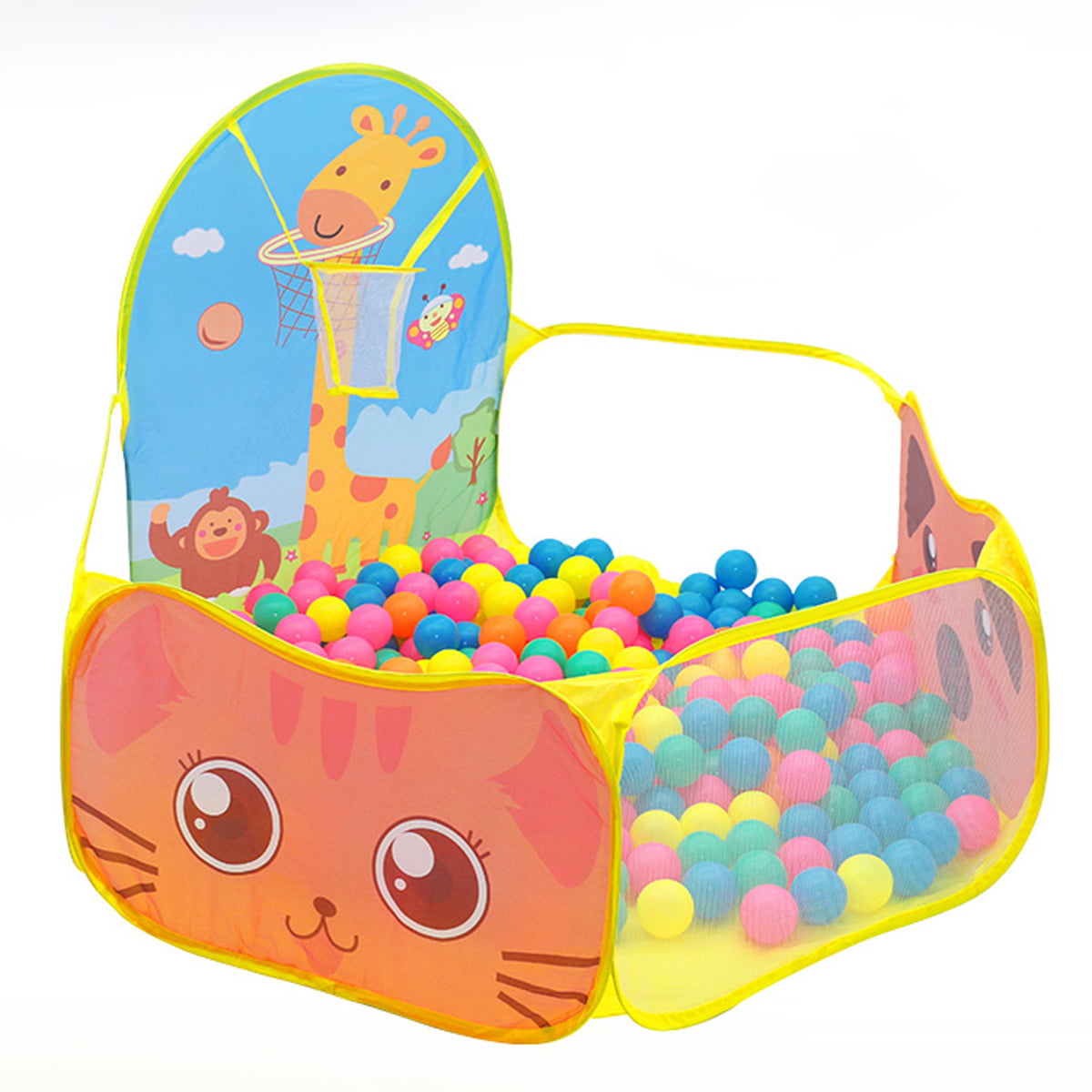 Kids Boys Girls Educational 1.5m Tent Baby Toy Ball Pool With ball Basket 