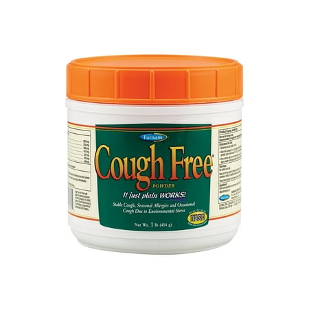 Farnam Cough Free Powder for Horses 1 Pound (Best Supplement For Horse Cough)