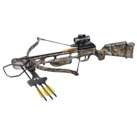 Centerpoint XR175 Recurve Crossbow Bundle, Camo