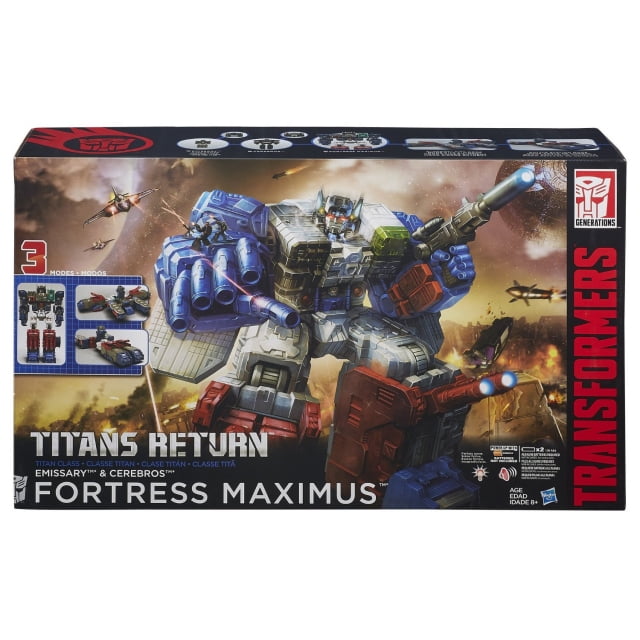 Transformers Generations Titans Return Fortress Maximus - Walmart.com
